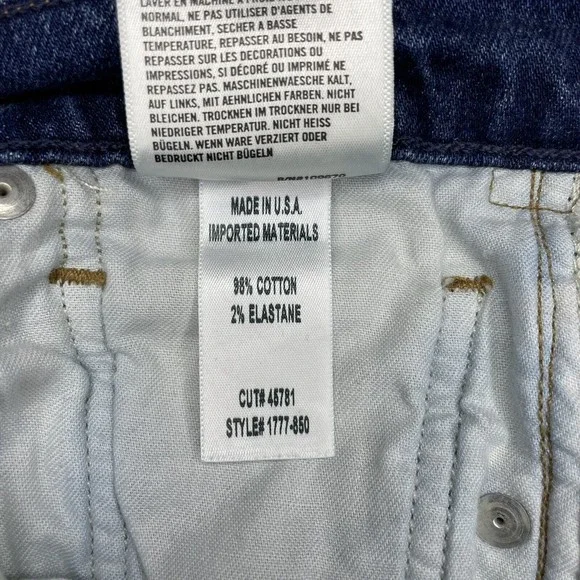Citizens of Humanity Premium Exposed Fly Olivia High Rise Slim Ankle Jeans Sz 26 - Picture 6 of 12